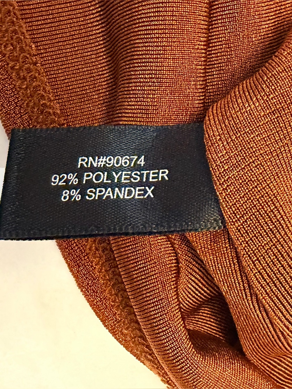 Boston Proper Women's Rust Orange Halter 2pc Suit W/Detachable Tortoise Chain XS - Picture 11 of 11